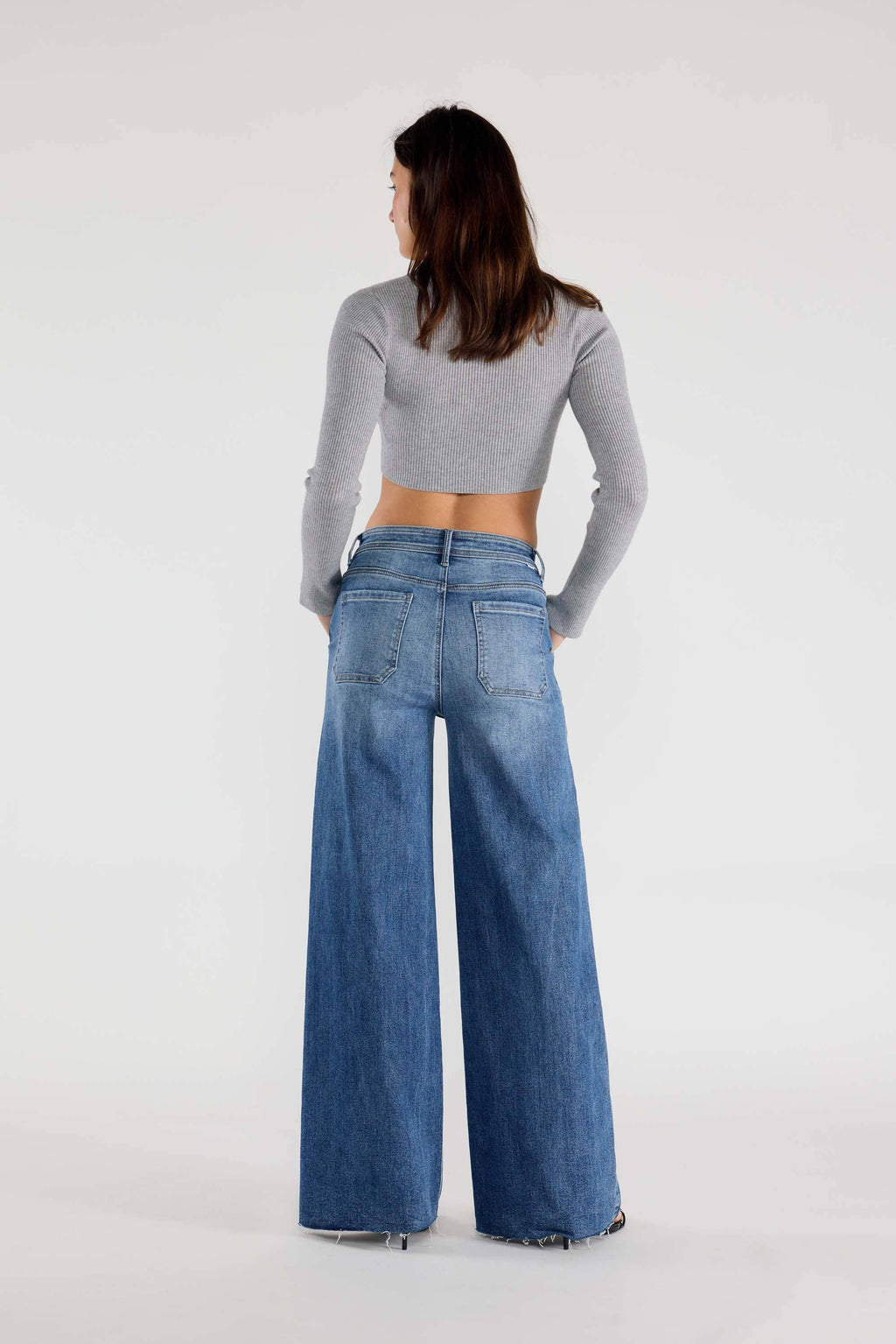 The Unwind Relaxed Wide Leg Jeans