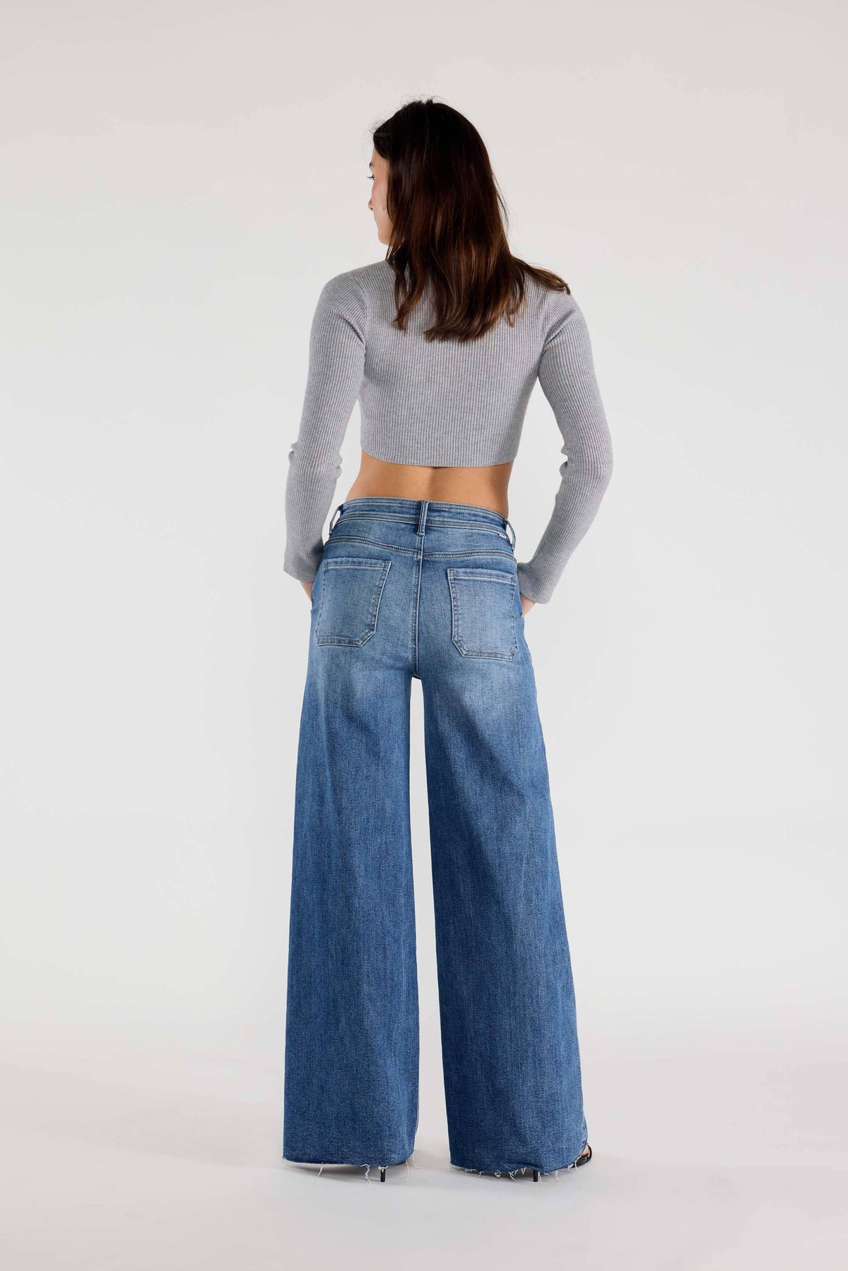 The Unwind Relaxed Wide Leg Jeans