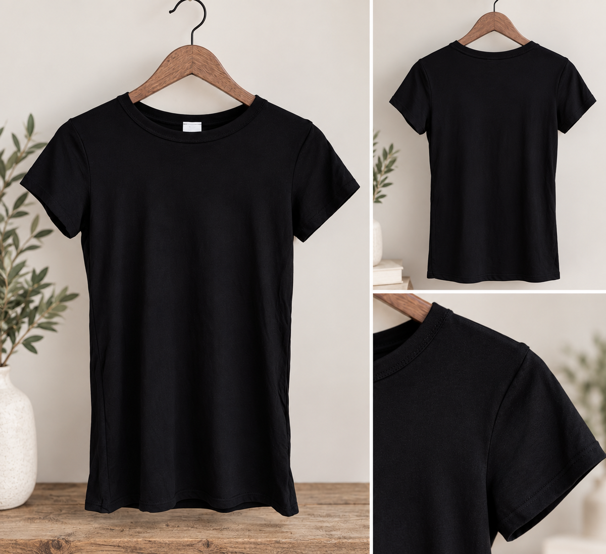 The Essential Black Tee