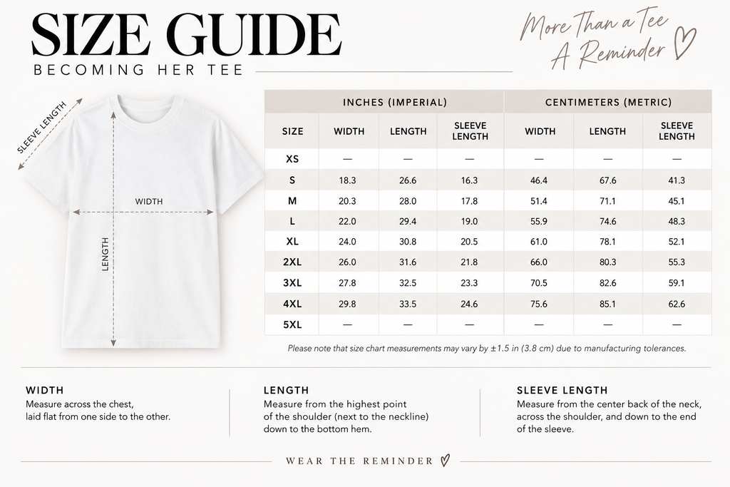 The Becoming Her Tee
