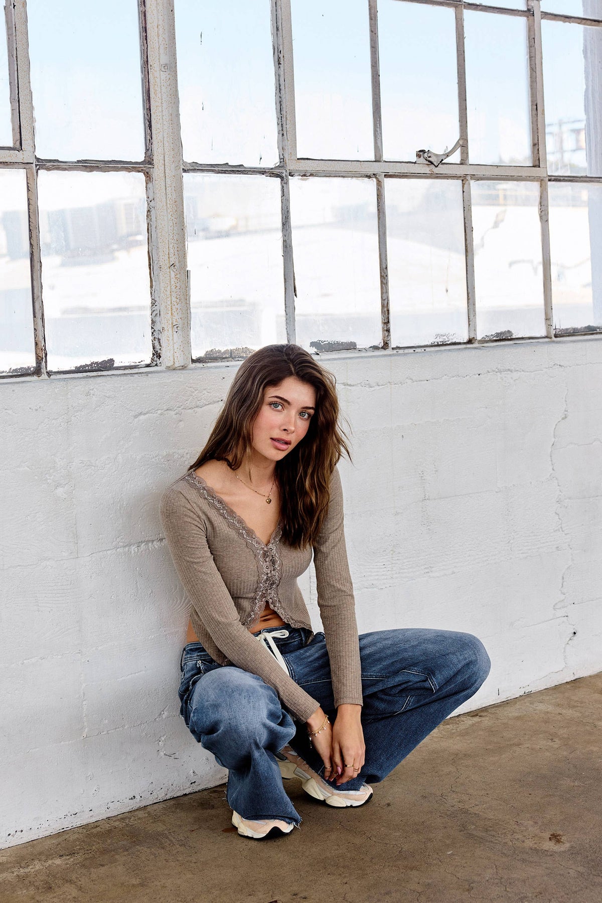 The Unwind Relaxed Wide Leg Jeans